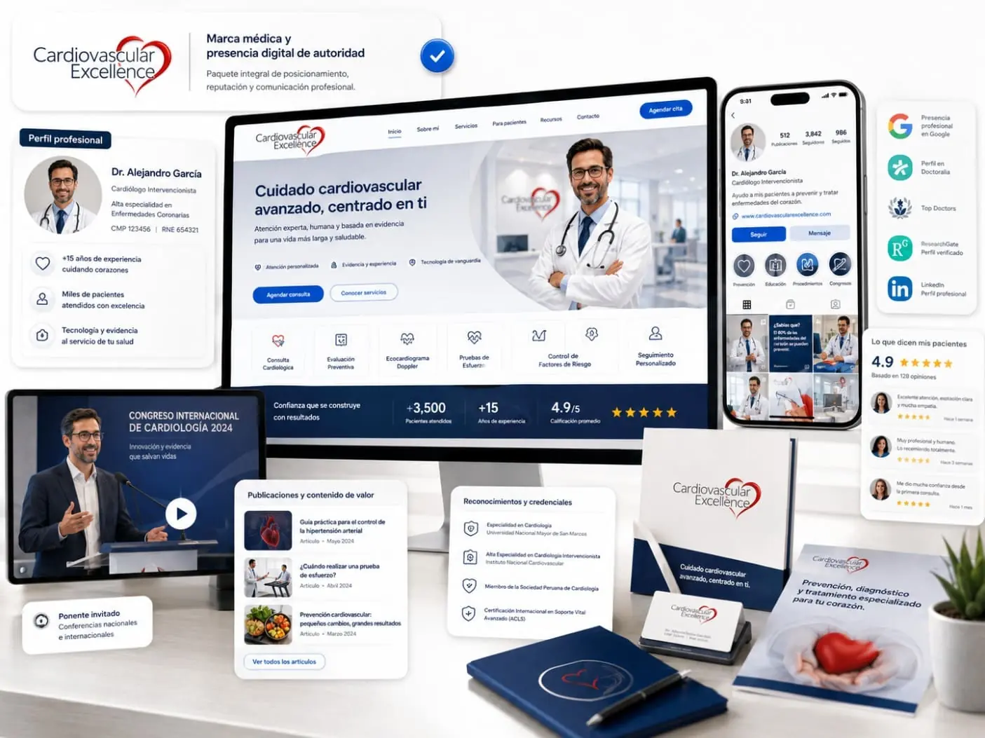 Marca médica y presencia digital de autoridad